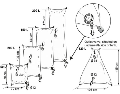 Heavy Duty Flexible Water Tank