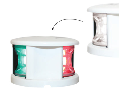 Lalizas FOS 12 LED Tri-Colour Port, Starboard & Stern Navigation Lights