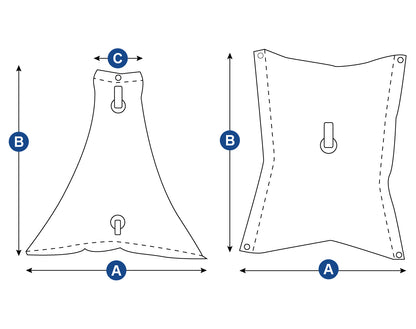 Flexible Rectangular and Triangular Water Tanks