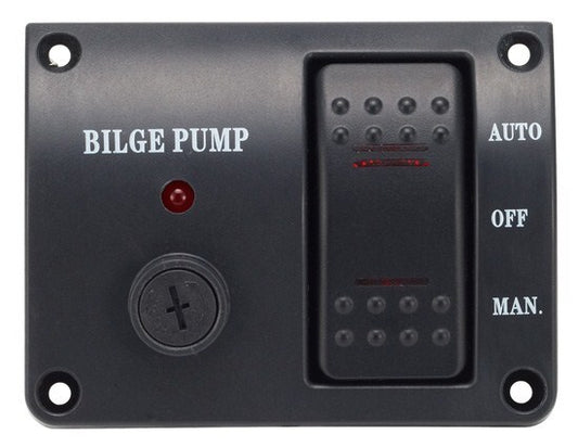 Bilge Pump Control Panel - 12volt