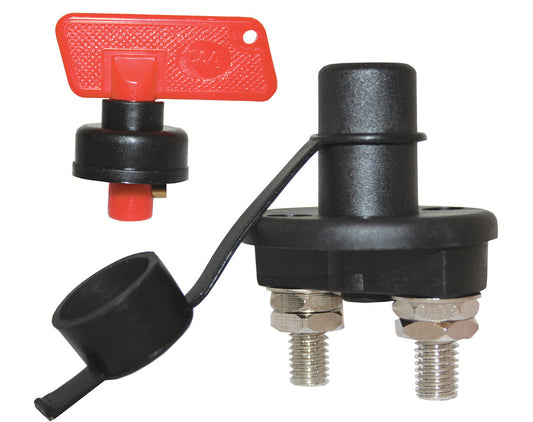 Battery Isolator Switch with Caps