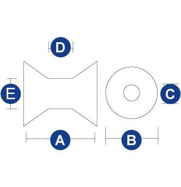 Nylon Bow Roller Only