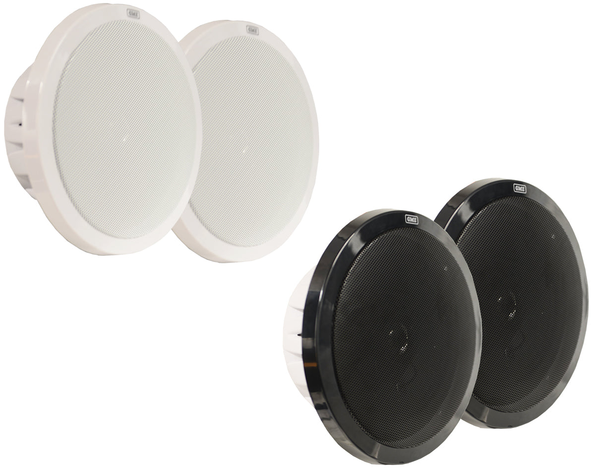 GME GS620 Marine Flush Mount Speakers Pair 140W 188mm