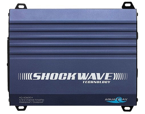 Aquatic AV AD600.4 Marine Amplifier 4 Channel