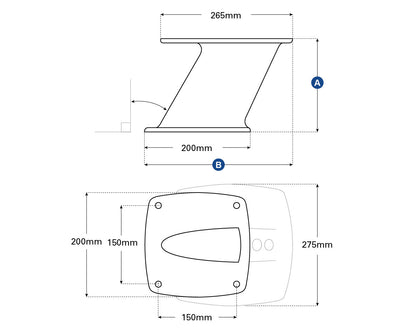 Scanstrut Composite PowerTower 150mm or 350mm