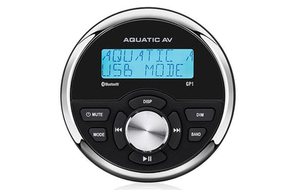 Aquatic AV GP1 Waterproof Marine Stereo Gauge Size