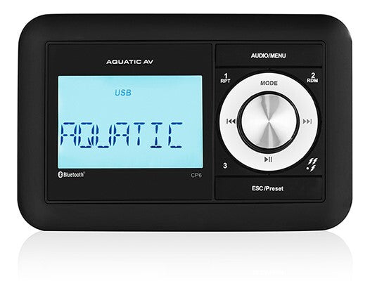 Aquatic AV CP6 Waterproof Marine Stereo Compact