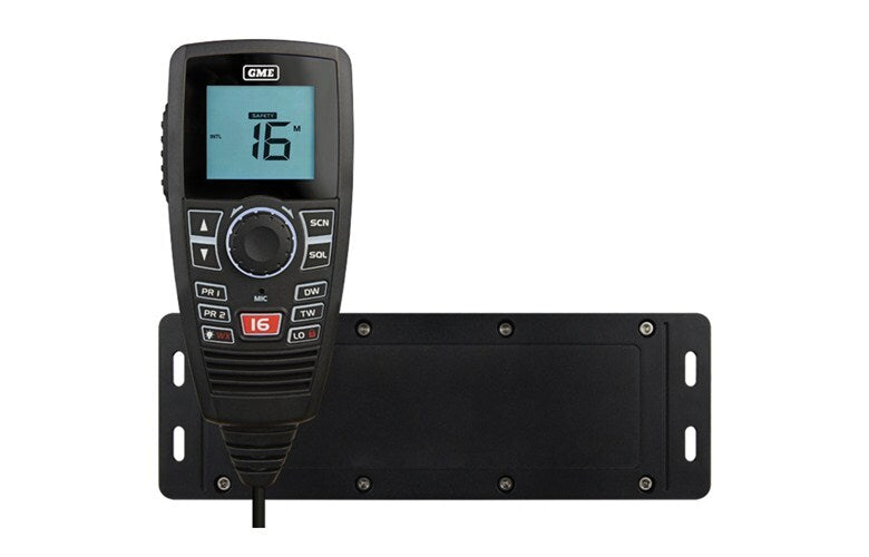 GME GX750B Black Box VHF Marine Radio Black