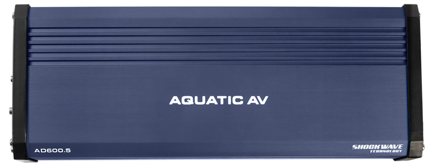 Aquatic AV AD600.5 Marine Amplifier 5 Channel